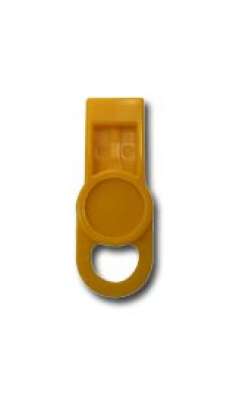 ID Washer Tab - LABEL SAFE - Yellow - Pack of 6
