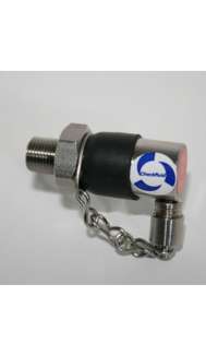 KP series push button sampling valve (Viton/Stainless), 1/8" NPT
