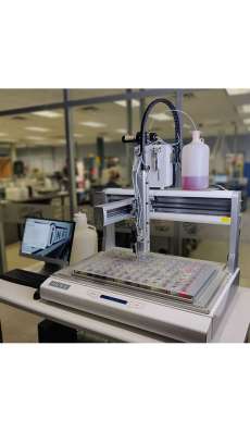 Automated Particle Counter with Auto-Leveling/Dilution